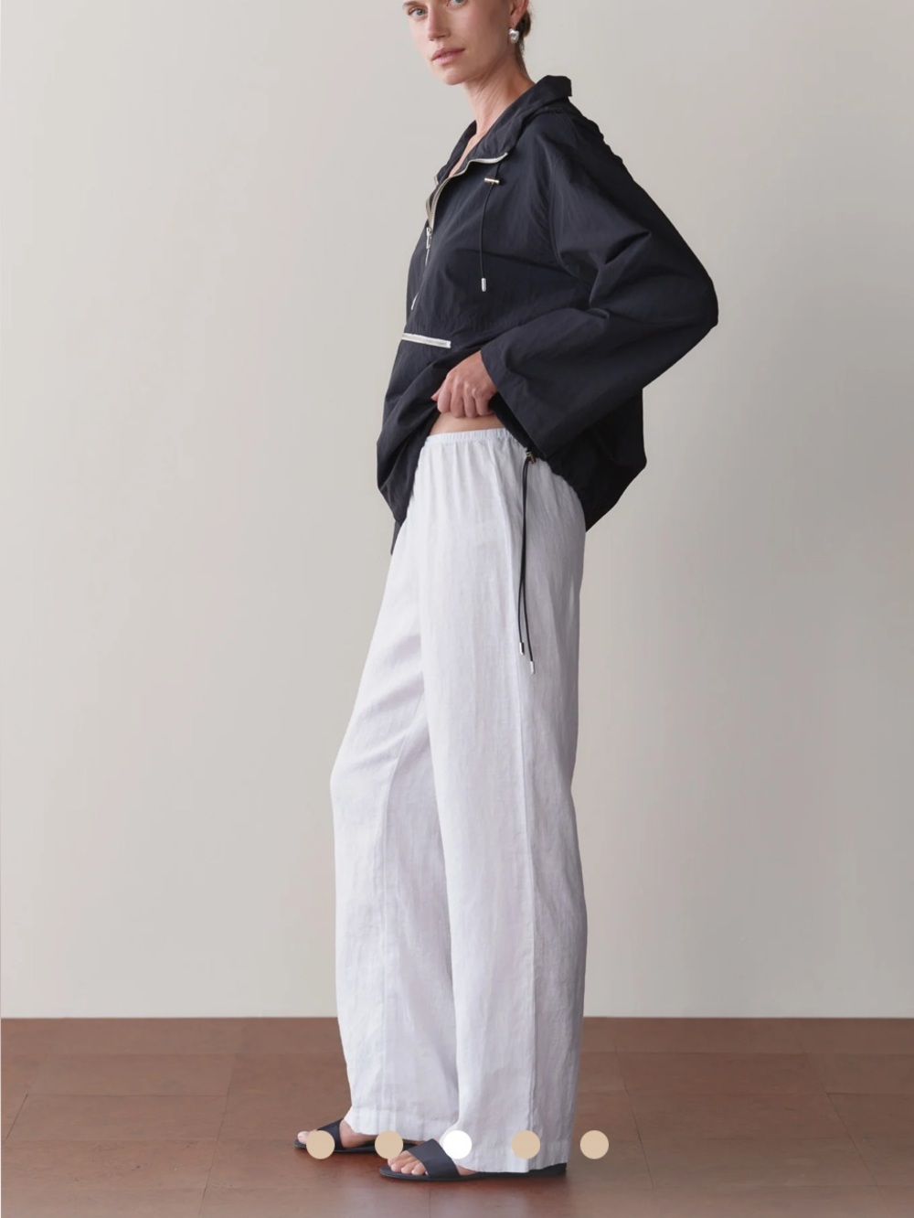 DONNI - The linen simple pants - Picture 3 of 4